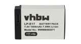 Baterie Canon LP-E17 - 1000mAh, 7.4V, Li-Ion cu mufa USB C