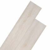 Placi de pardoseala, stejar alb clasic, 5,26 m&sup2;, 2 mm, PVC GartenMobel Dekor, vidaXL