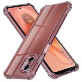 Husa Motorola Moto G04 Asteroid GSM Shockproof Clear Silicone, fumuriu