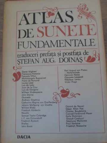 ATLAS DE SUNETE FUNDAMENTALE-TRADUCERI, PREFATA SI POSTFATA DE STEFAN AUG. DOINAS-116825