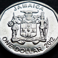 Moneda exotica 1 DOLAR / DOLLAR - JAMAICA, anul 2012 * cod 3605