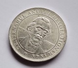 ROMANIA - 1848 - 1948 medalie argint Nicolae Balcescu. UNC . Necirculata cu luciu de batere . Cel mai mic pret !