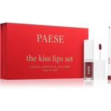 Paese The Kiss Lips Set Rusty Red set cadou culoare 04 Rusty Red