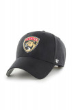 Cumpara ieftin 47brand șapcă NHL Florida Panthers culoarea negru, cu imprimeu H-MVP26WBV-BKC, 47 Brand
