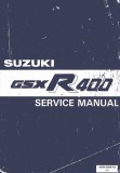 Carte SERVICE si REPARATII motocicletă - Suzuki GSX-R 400 GK71B (E-book), Manual reparatie auto