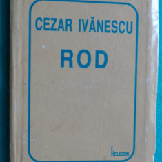 Cezar Ivanescu – Rod ( colectia Helicon carte liliput )