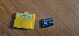 Adaptor card Micro SD la XD, OLYMPUS + Card Memorie Verbatim Micro SDHC, 4 GB