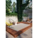 Covor Premium Belgian Model Essenza 48603-678, Marime 80 x 150 cm, Maro, Inaltime Fir 7 mm, Antialergic, Polipropilena, Living, Dormitor, Sufragerie,