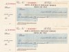 ROMANIA 2 X FILA CEC BANCA REPUBLICII POPULARE BUN PENTRU FILIGRAN BNR CONSEC