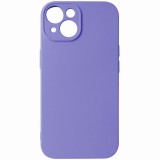 Husa silicon TPU Matte mov pentru Apple iPhone 15