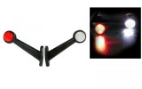 2 x LED Lampa Gabarit Laterala Pozitie Lung 45 de grade 12v 24v
