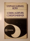 Stephan Ludwig Roth - Scrieri, mărturii, corespondență (cu dedicația trad. Ioana Crăciun)