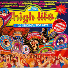 Various ‎– High Life - 20 Original Top Hits 1878 NM / NM vinyl LP Polystar