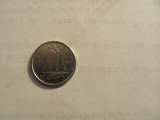 CY - 10 centi cents 1989 Canada, America de Nord, Nichel