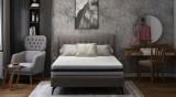 Cumpara ieftin Saltea cu memorie Somnart Optimax Memory 180x190, inaltime 18cm, husa 3D detasabila si lavabila, rulata, cu manere, fermitate medie