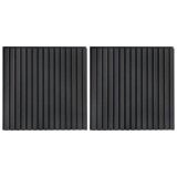 Cumpara ieftin Panouri acustice de perete 2 buc sipci 60,5x60 cm furnir stejar