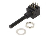 Potențiometru Axial 200&Omega; 200mW THT 6mm Plastic Stereofonic