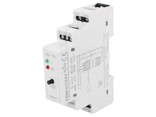 Releu Bistabil de Impulsuri NO 16A IP20 24V PBM-01