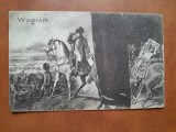 Napoleon Bonaparte la Wagram, carte postala ilustrata