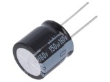 Condensator Electrolitic THT 150uF 160V 20x20mm