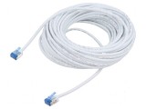 Patch cord U/FTP 6a alb 15m, Goobay