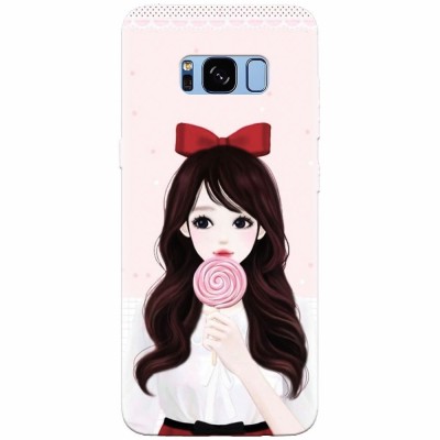Husa silicon pentru Samsung S8 Plus, Girly 001 foto