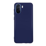 Husa compatibila cu huawei nova y70, matte efect, camera ultra safe, htpmag, albastru