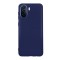 Husa compatibila cu huawei nova y70, matte efect, camera ultra safe, htpmag, albastru