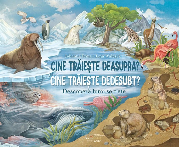 Cine trăiește deasupra? Cine trăiește dedesubt? Univers enciclopedic junior