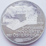 457 Austria 100 Schilling 1979 Inn District Innviertel km 2943 argint, Europa