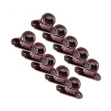 Set 10 bucati Brida rotativa, MARO, 42 x 22 mm