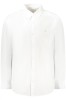 Calvin Klein Jeans camasa barbati cu guler button-down, regular fit, alb, L