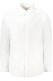 Calvin Klein Jeans camasa barbati cu guler button-down, regular fit, alb, S