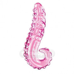 Dildouri de sticla - Icicles Tentacul Roz Dildo din Sticla Nr 24