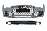 Kit bara fata si difuzor spate RS7 pentru Audi A7 4G Facelift 2015-2018