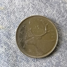 MONEDA - 25 CENTS 1982- CANADA