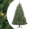 Brad de Crăciun artificial cu ramuri articulare Verde 270 cm