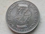 Moneda Portugalia 100 Escudos 1988 Bartolomeu Dias, Comemorativa
