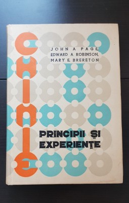 Chimie. Principii și experiențe - John A. Page, Edward A. Robinson foto