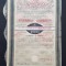 Actiune 1924 petrol Prahova / titlu 5 actiuni Industria si comertul petrolului