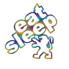 Sticker Peugeot Eat Sleep