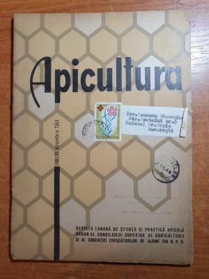 revista apicultura noiembrie 1964 foto
