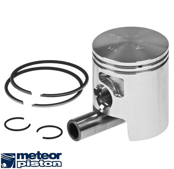 Piston Aprilia RS - RX - SX (06-10) - Derbi DRD - GPR - Senda - X-Race - Gilera RCR - SMT (05-10) 2T LC 50cc D39.865 bolt 12