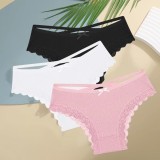 Cumpara ieftin Set 3 perechi de chiloti pentru dama, CH096, Multicolor