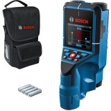 Bosch D-tect 200 C - Detector de metale cu 4 baterii alcaline 200 mm
