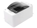 Carcasă pentru aparatură modulară IP30 de perete albă ABS