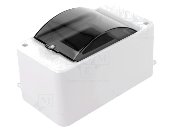 Carcasă modulară IP30 de perete, 3 module