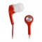 Casti Audio Stereo SETTY , jack 3,5mm, Rosu
