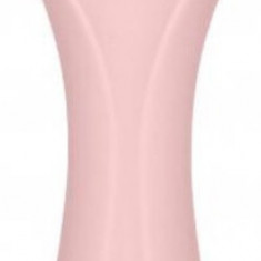 Vibrator Masaj Jiggle, 10 Moduri Vibratii, Silicon, USB, Roz, 22.6 cm