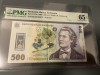 500 lei 2005 PMG 65 EPQ